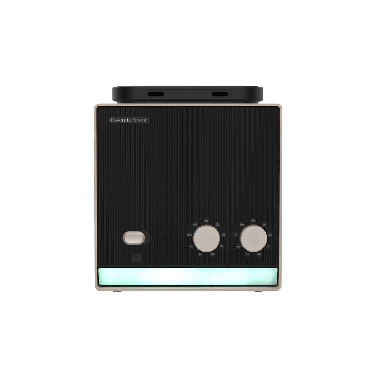 Aura Dual – Diffuseur par Nébulisation Double Réservoir, parfum d'ambiance · · Essentia Scent
