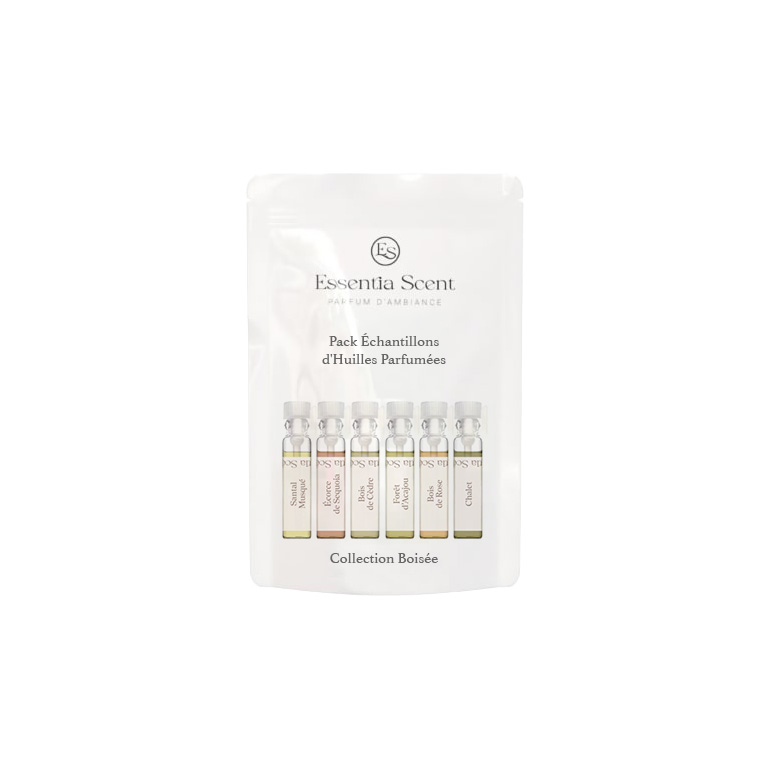 Pack Échantillons huiles parfumées, parfum d'ambiance pack · · Essentia Scent