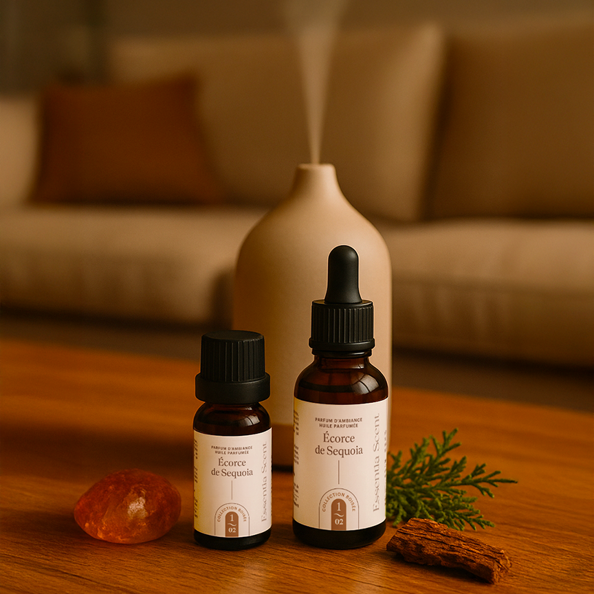 1.02 Écorce de Sequoia - fraîcheur boisée et profondeur ambrée