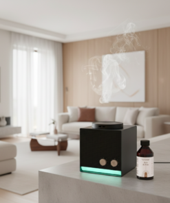 Alternative view of Aura – Diffusion par Nébulisation Éclairage LED