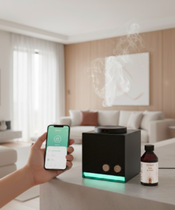 Alternative view of Aura - Diffusion par Nébulisation Éclairage LED