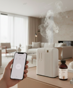 Alternative view of Nova – Diffuseur par Nébulisation Connecté