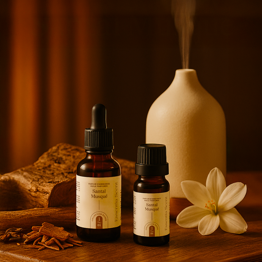 1.01 Santal Musqué - ambiance boisée, chaude et apaisante